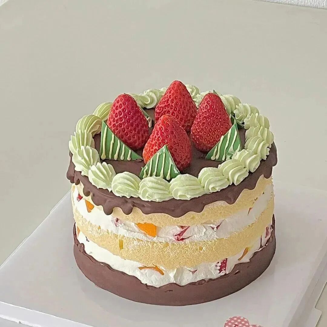 生日快乐蛋糕背景图