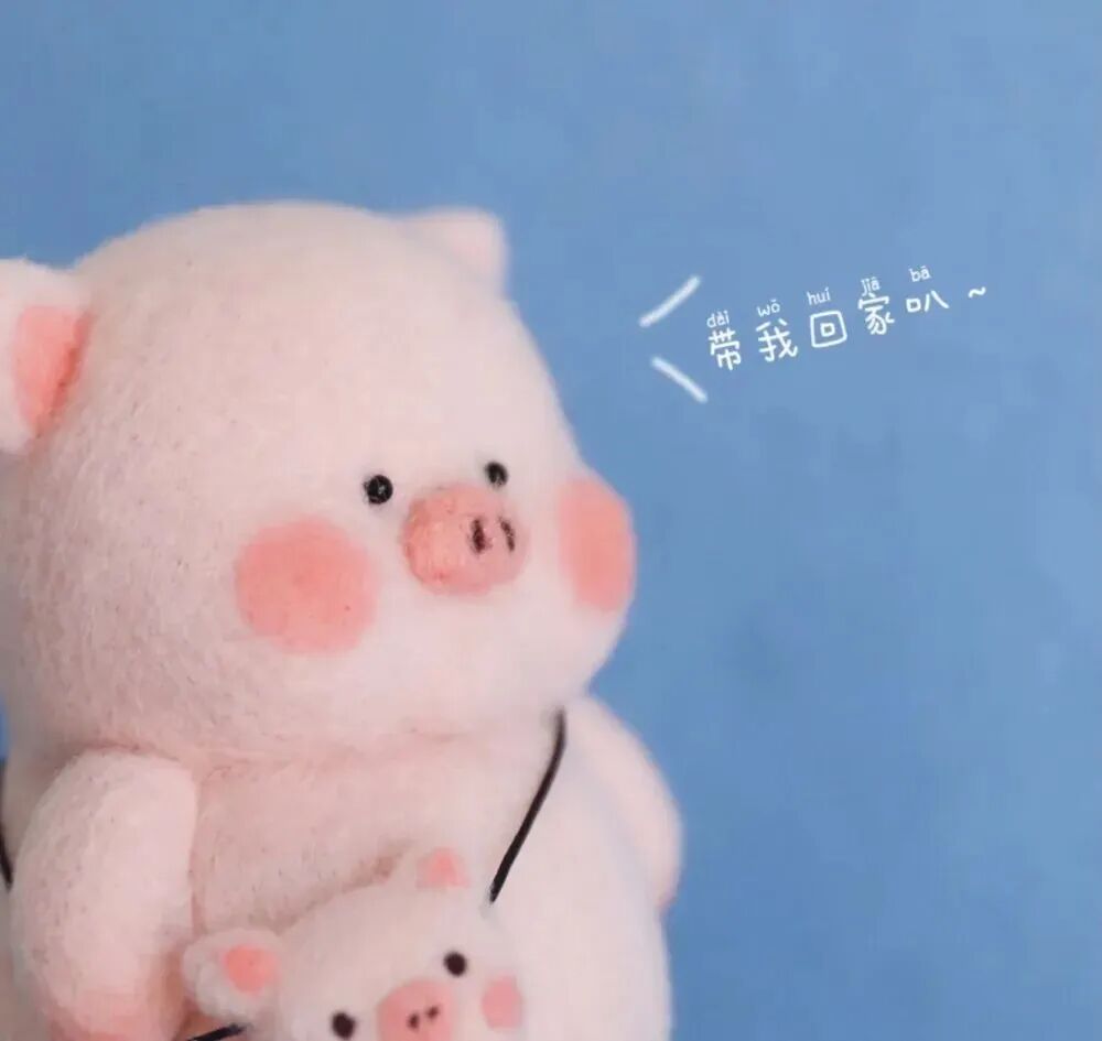keaizhutouaihe可爱猪猪情侣头像