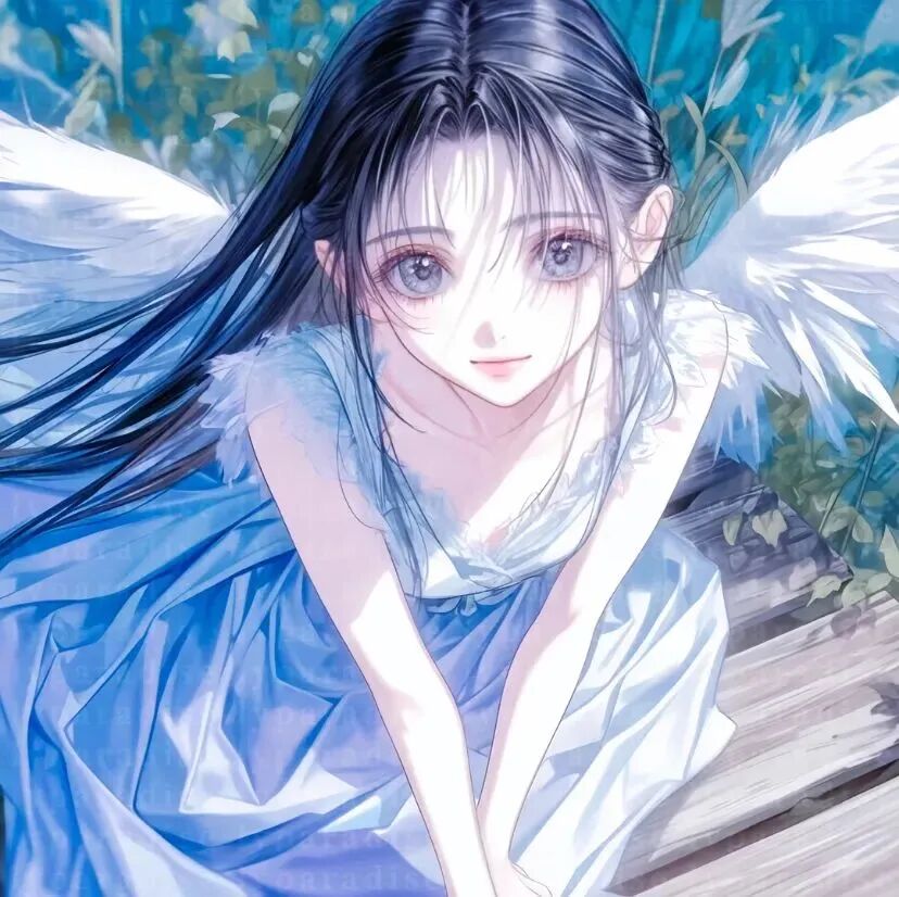 天使温柔动漫头像女