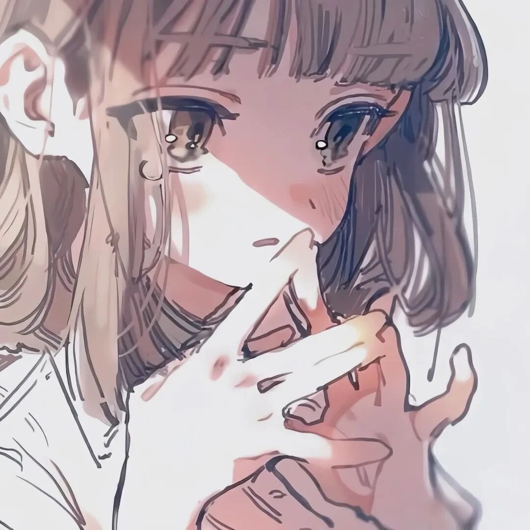 伤感动漫头像女