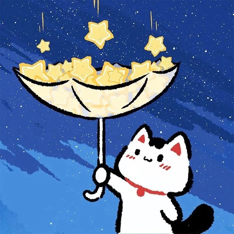 可爱猫咪卡通头像