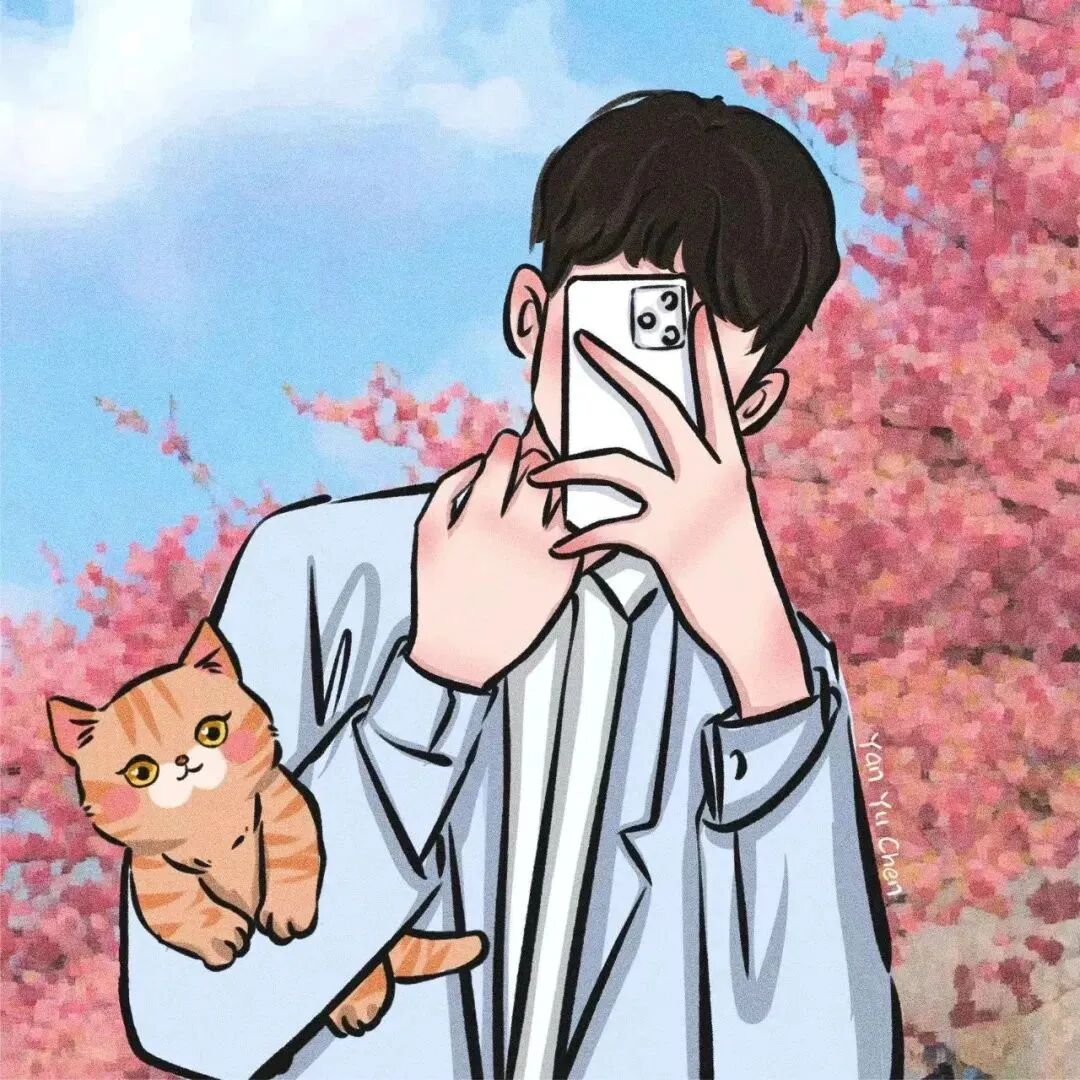 shouhuiqinglvsj手绘情侣头像