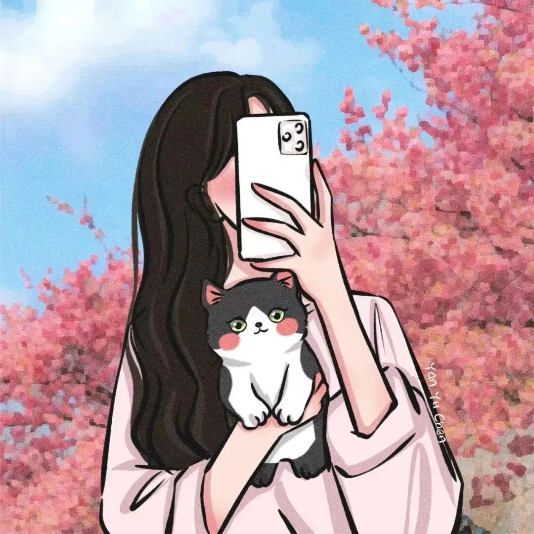 shouhuiqinglvsj手绘情侣头像