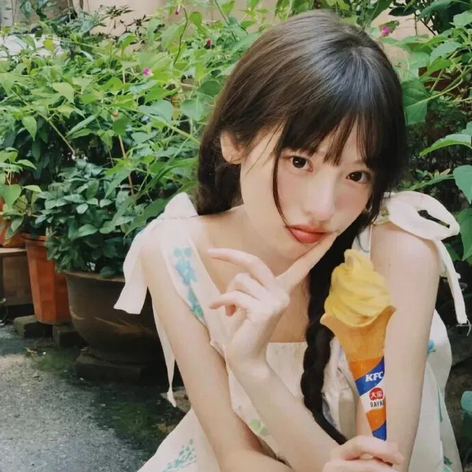 温柔女生头像