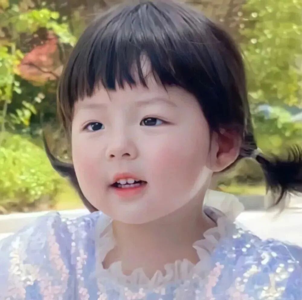 丸子妹小女孩萌娃头像