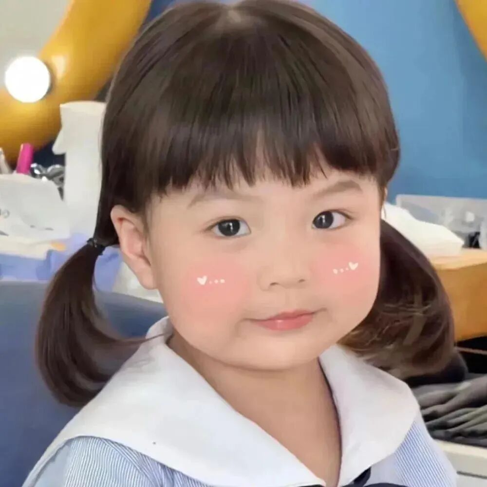 丸子妹小女孩萌娃头像