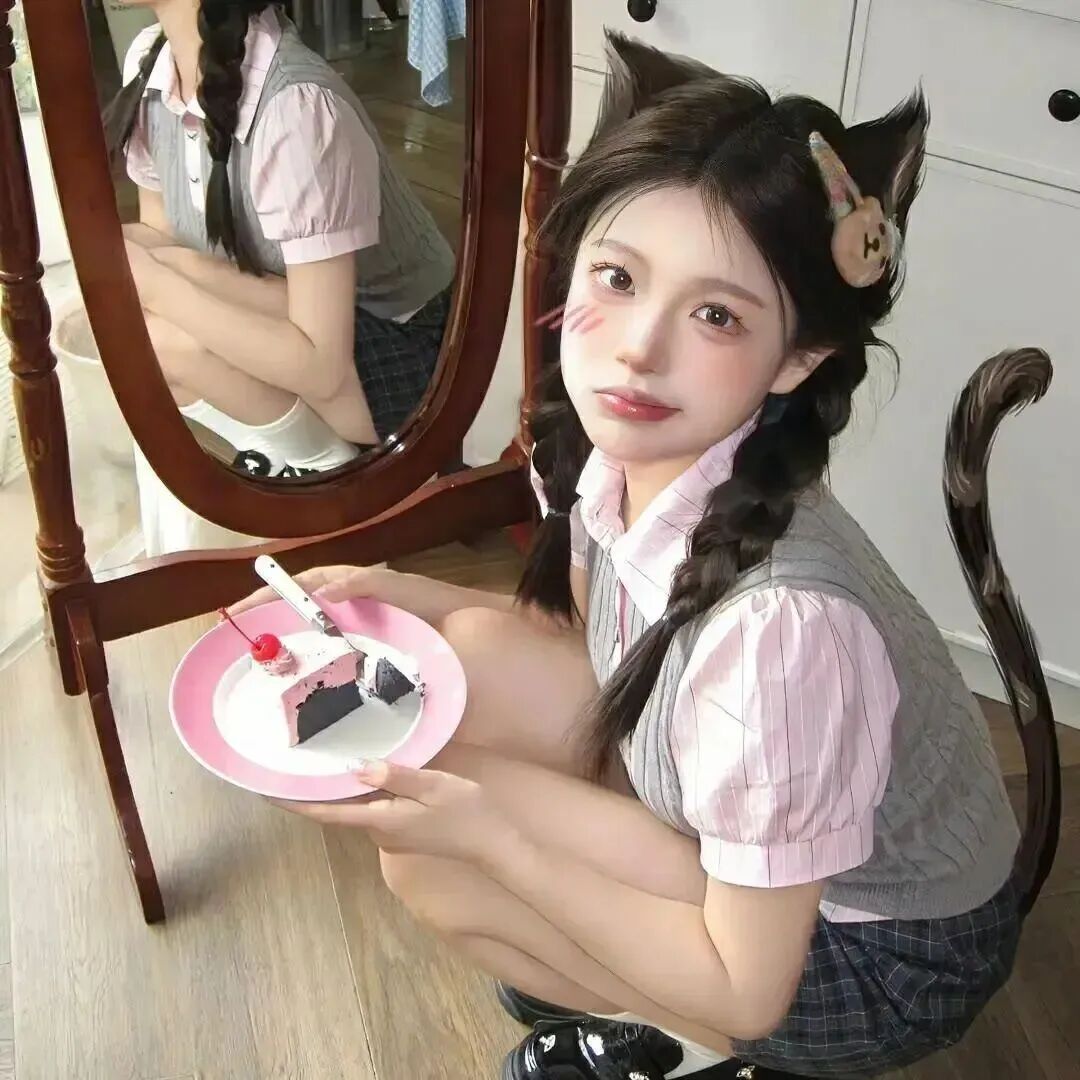 甜品甜妹女生头像