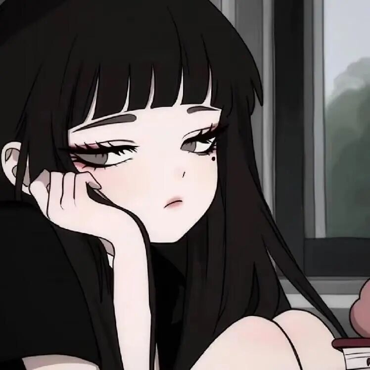 暗黑动漫头像女