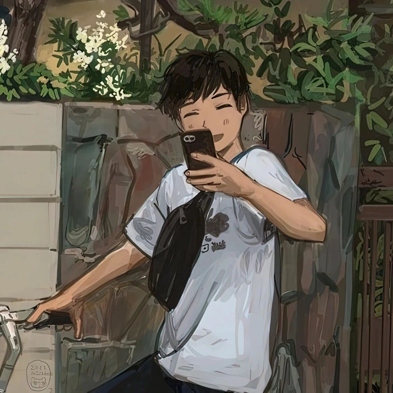 古早感动漫头像男