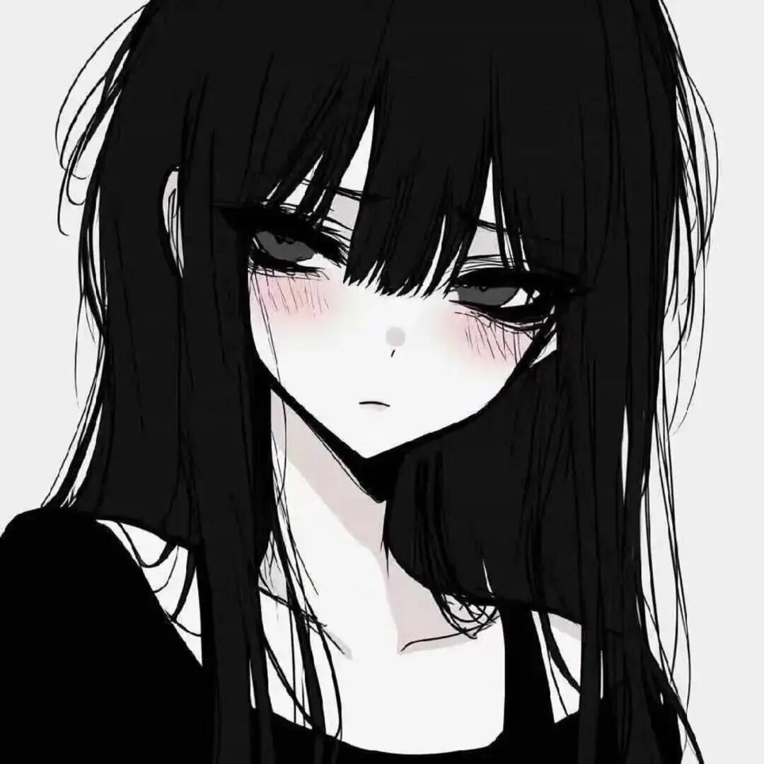 暗黑动漫头像女