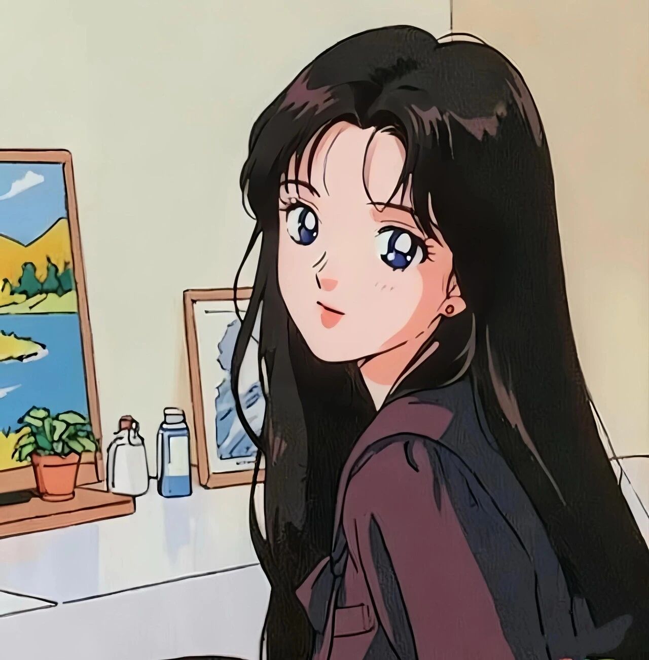 古早感御姐动漫头像女