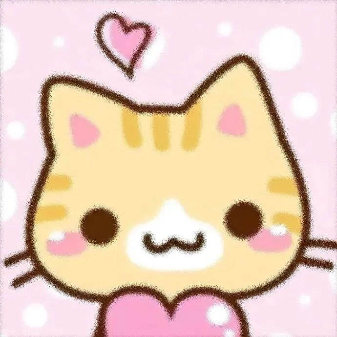可爱猫咪卡通头像
