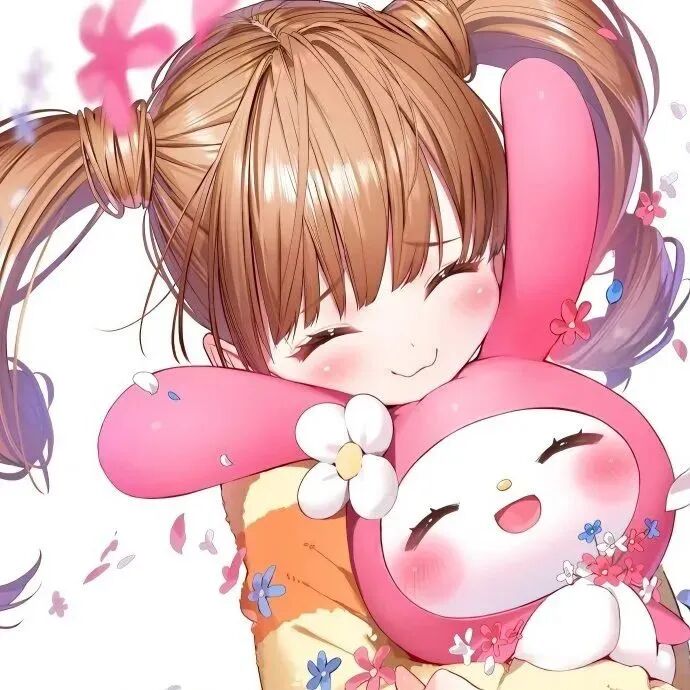 三丽鸥美乐蒂呆萌动漫头像女