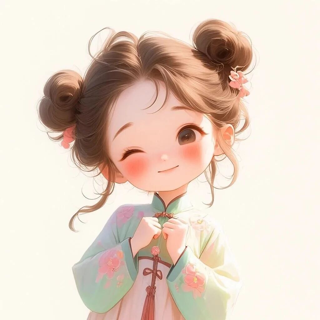 mirenkexiaodazi可爱四人闺蜜头像动漫闺蜜头像