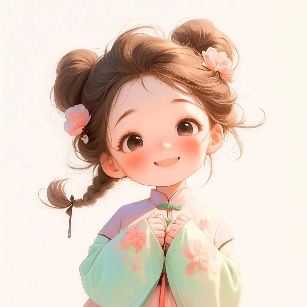 mirenkexiaodazi可爱四人闺蜜头像动漫闺蜜头像