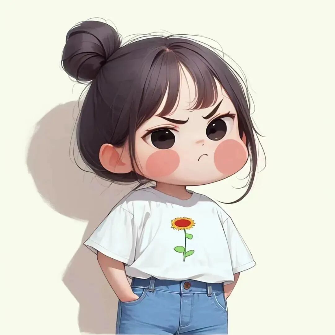 koupangniudazi可爱四人闺蜜头像动漫闺蜜头像