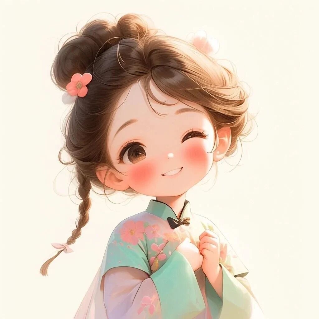 mirenkexiaodazi可爱四人闺蜜头像动漫闺蜜头像