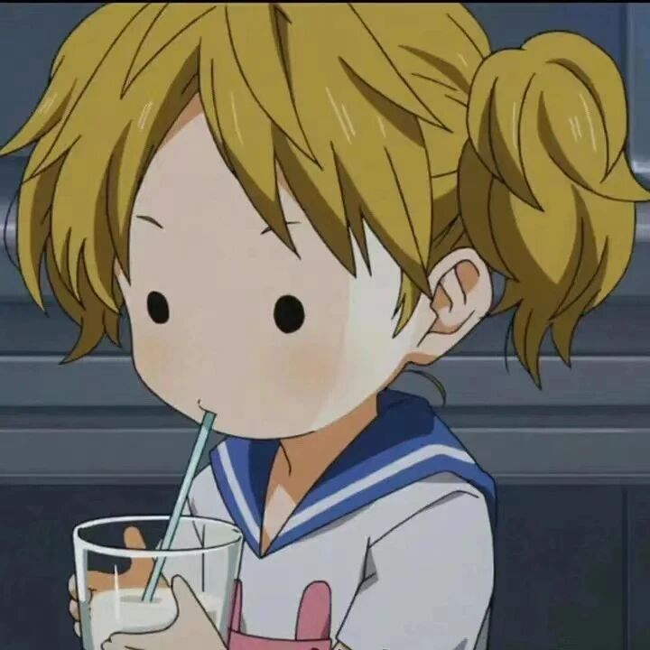 学院风呆萌动漫头像女