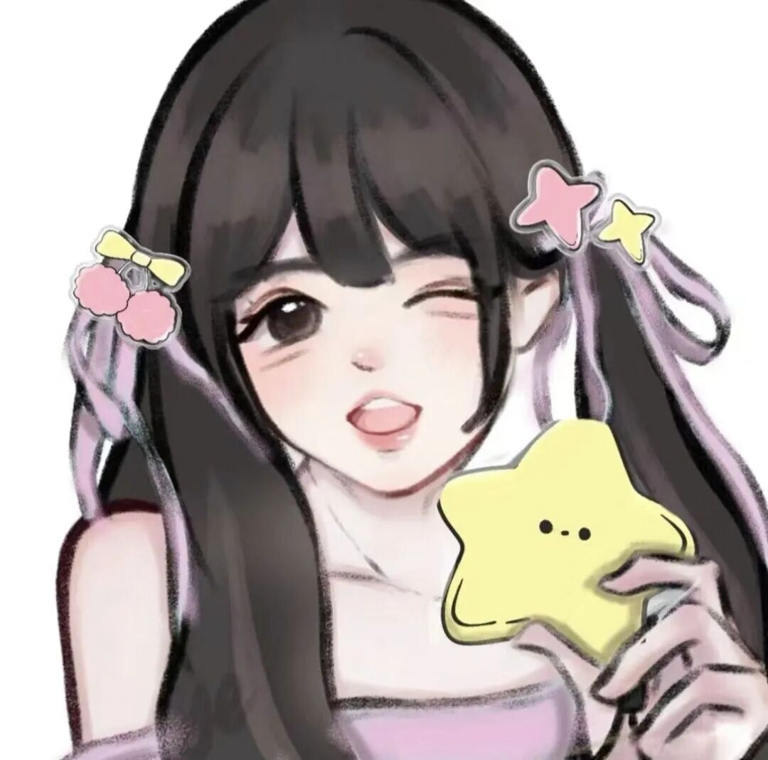 三丽鸥手绘动漫头像女