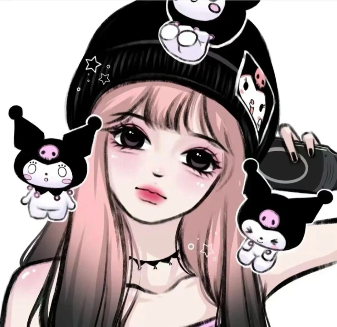三丽鸥手绘动漫头像女