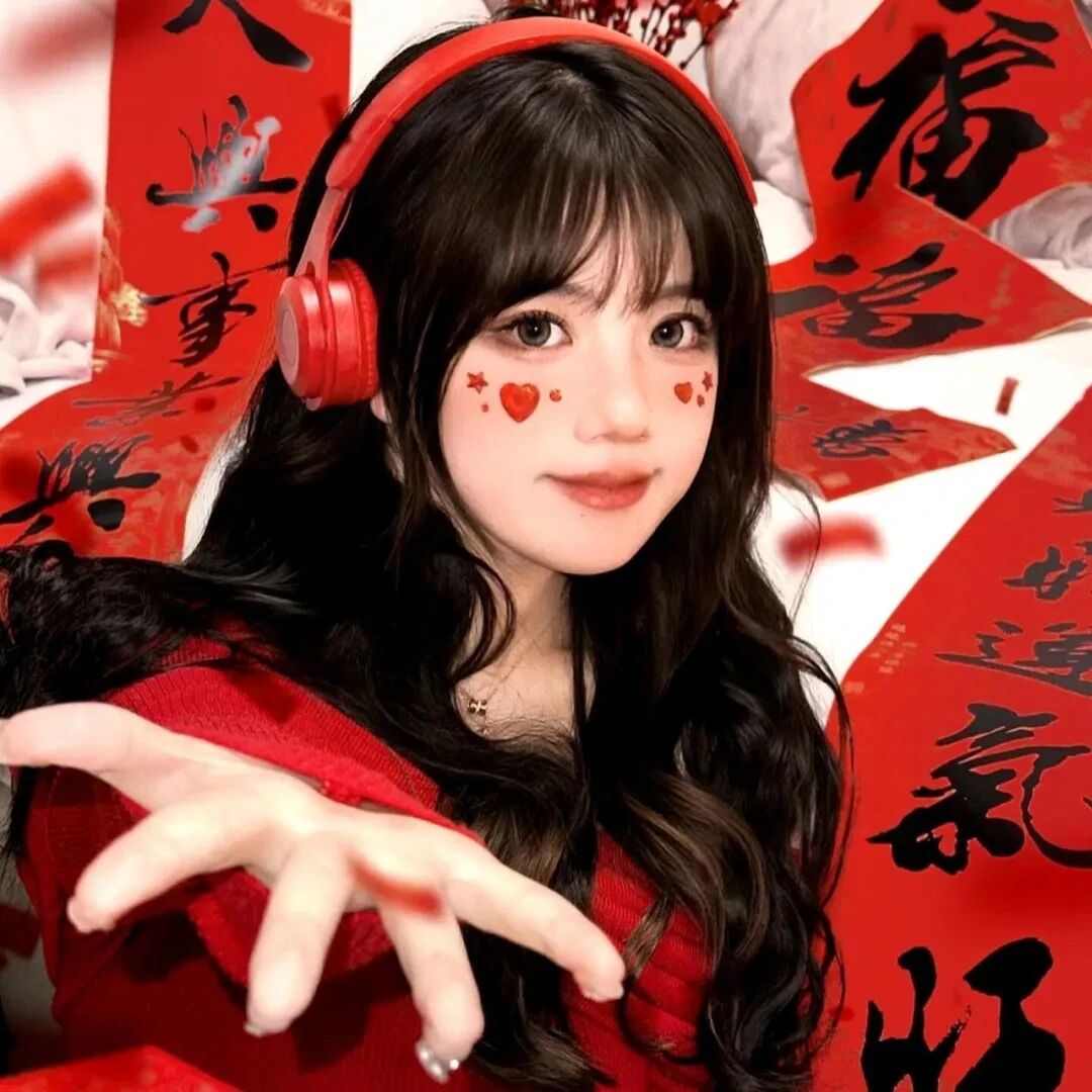 新年女生头像