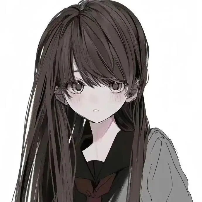 学院风动漫头像女