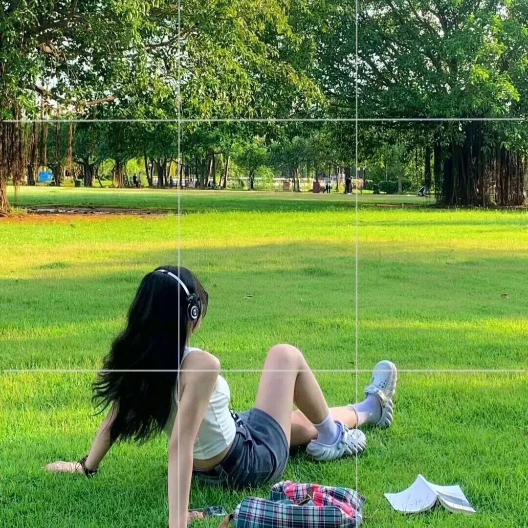 小清新不露脸女生头像