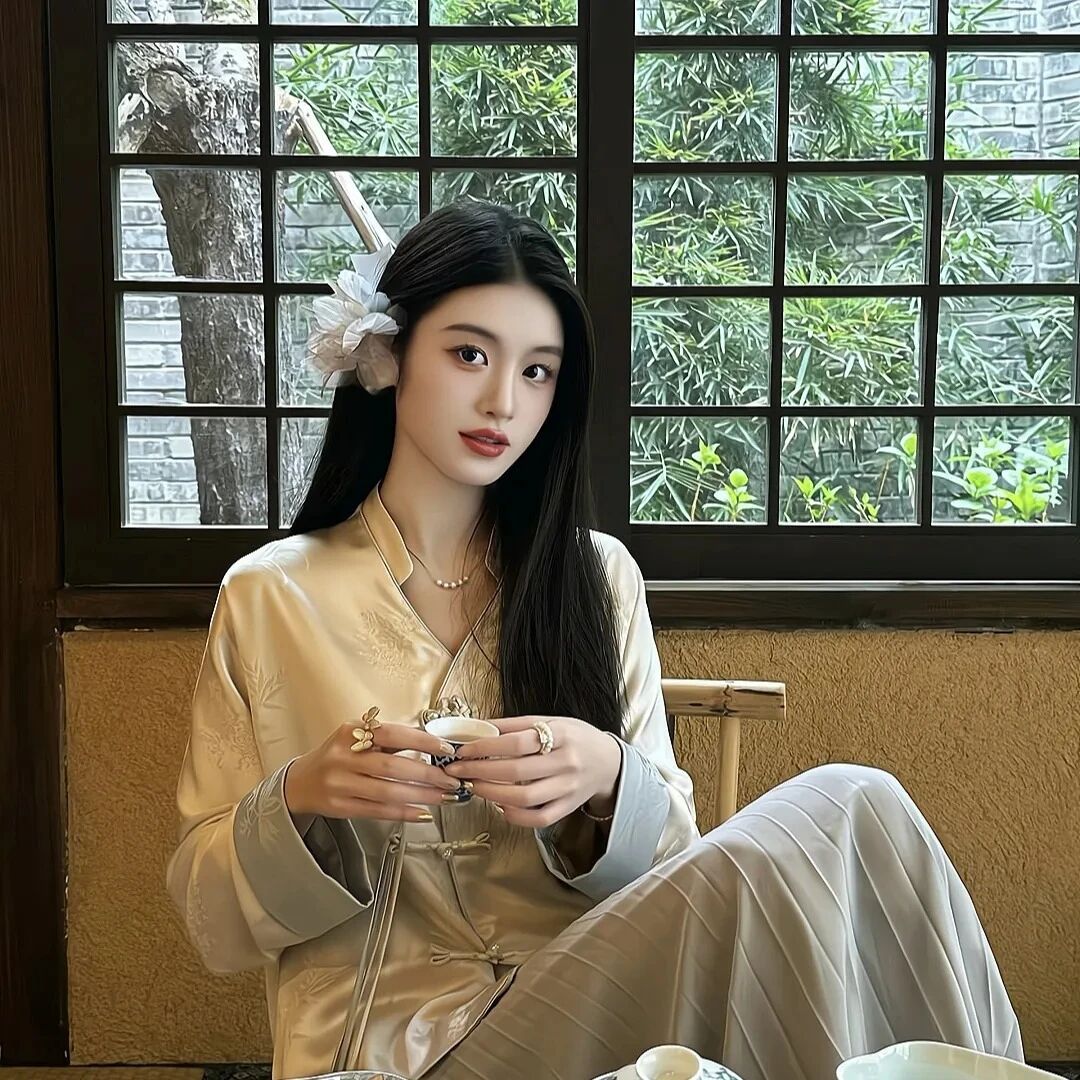 新中式温柔女生头像