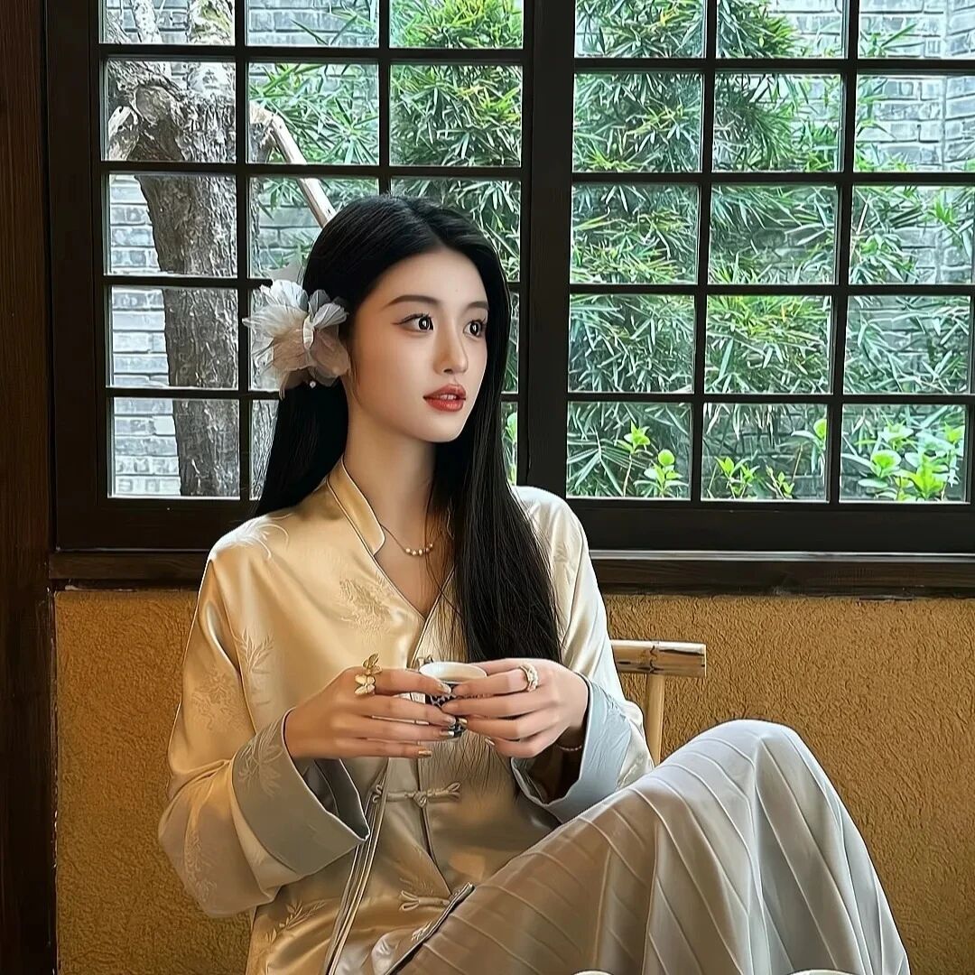 新中式温柔女生头像