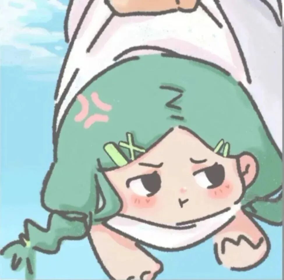 呆萌动漫头像女