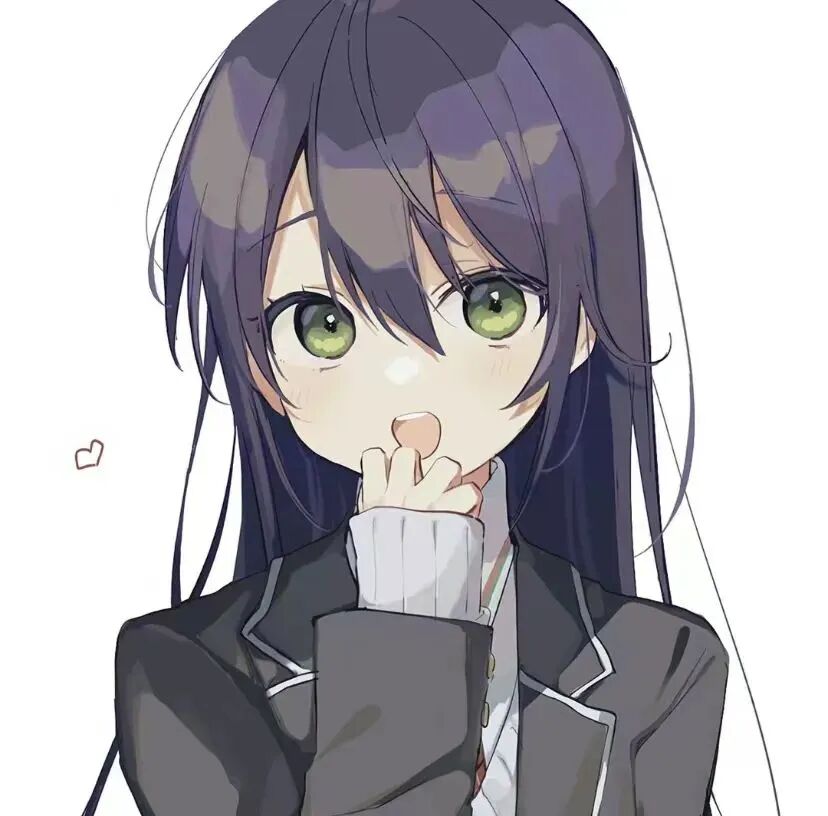 学院风动漫头像女