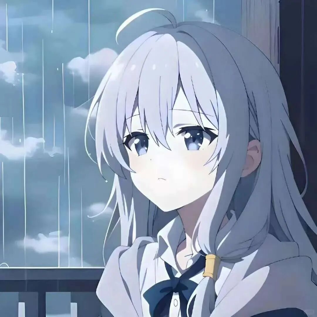 伤感动漫头像女