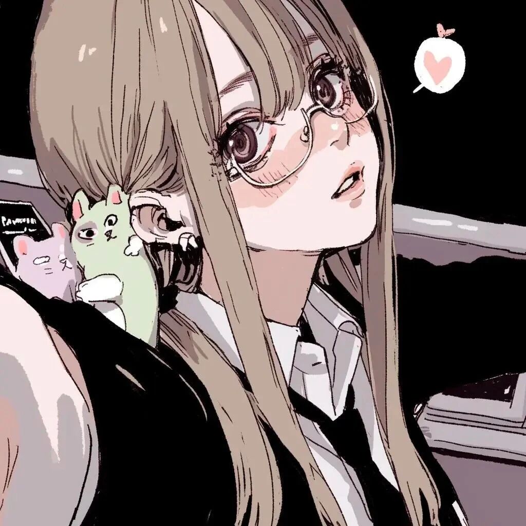 古早感动漫头像女