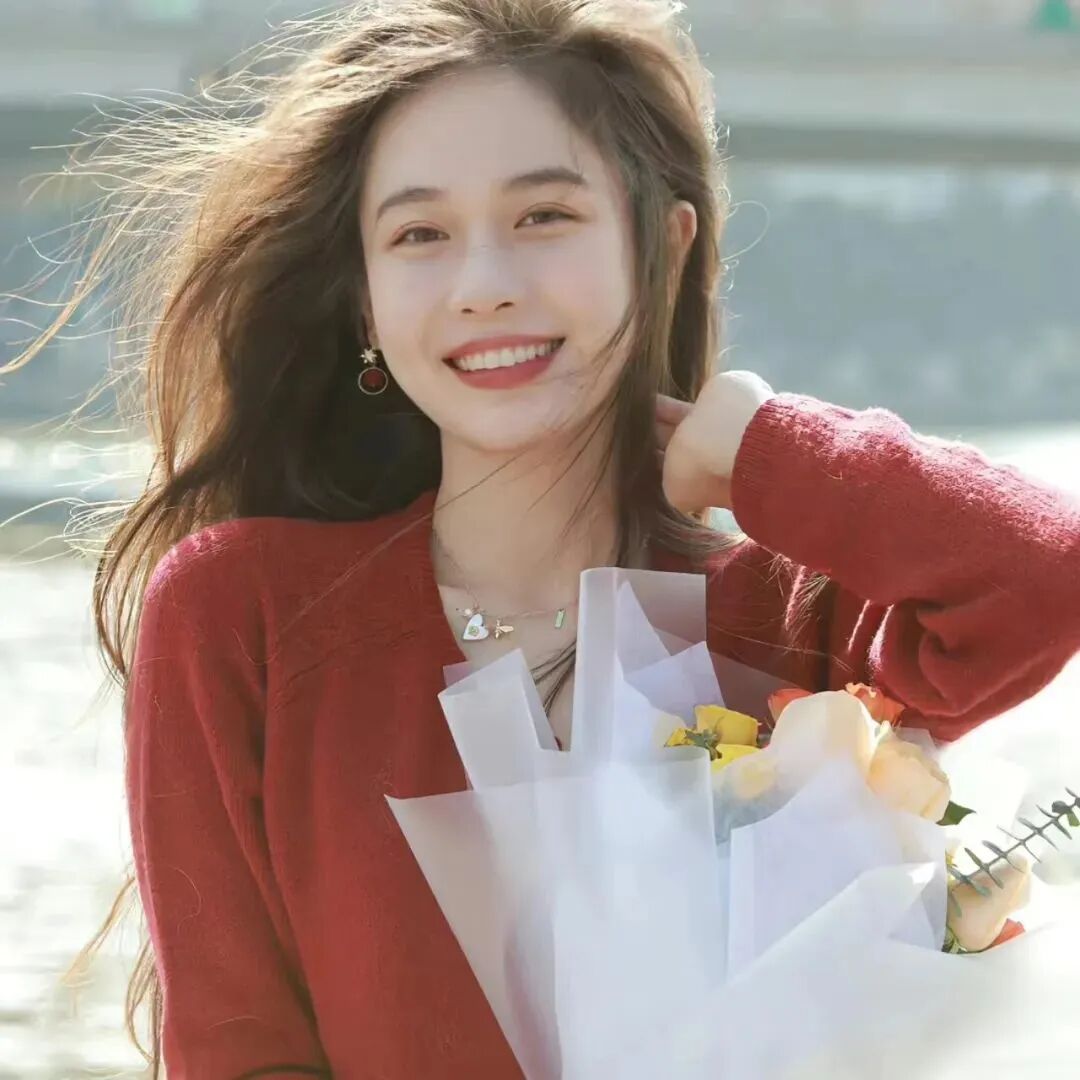 鲜花温柔女生头像