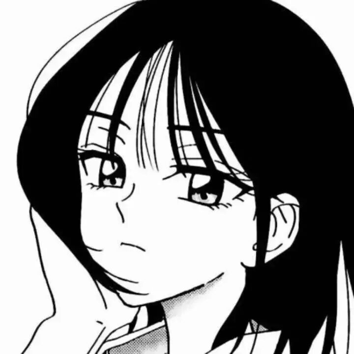 动漫头像  动漫女 动漫女头 动漫头像 女  黑白 黑白动漫头像 黑白动漫女