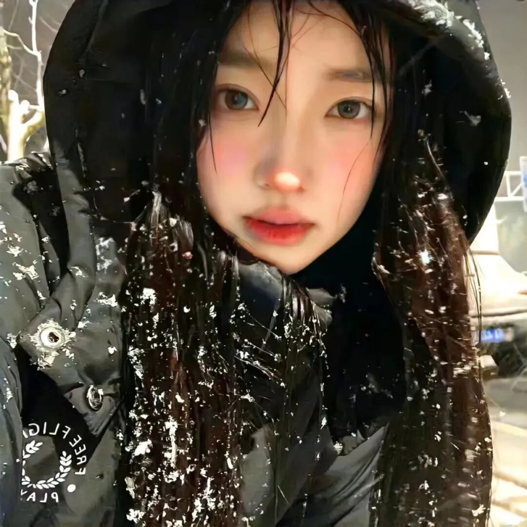 女生头像 女头 女生 氛围感 氛围感头像 雪 