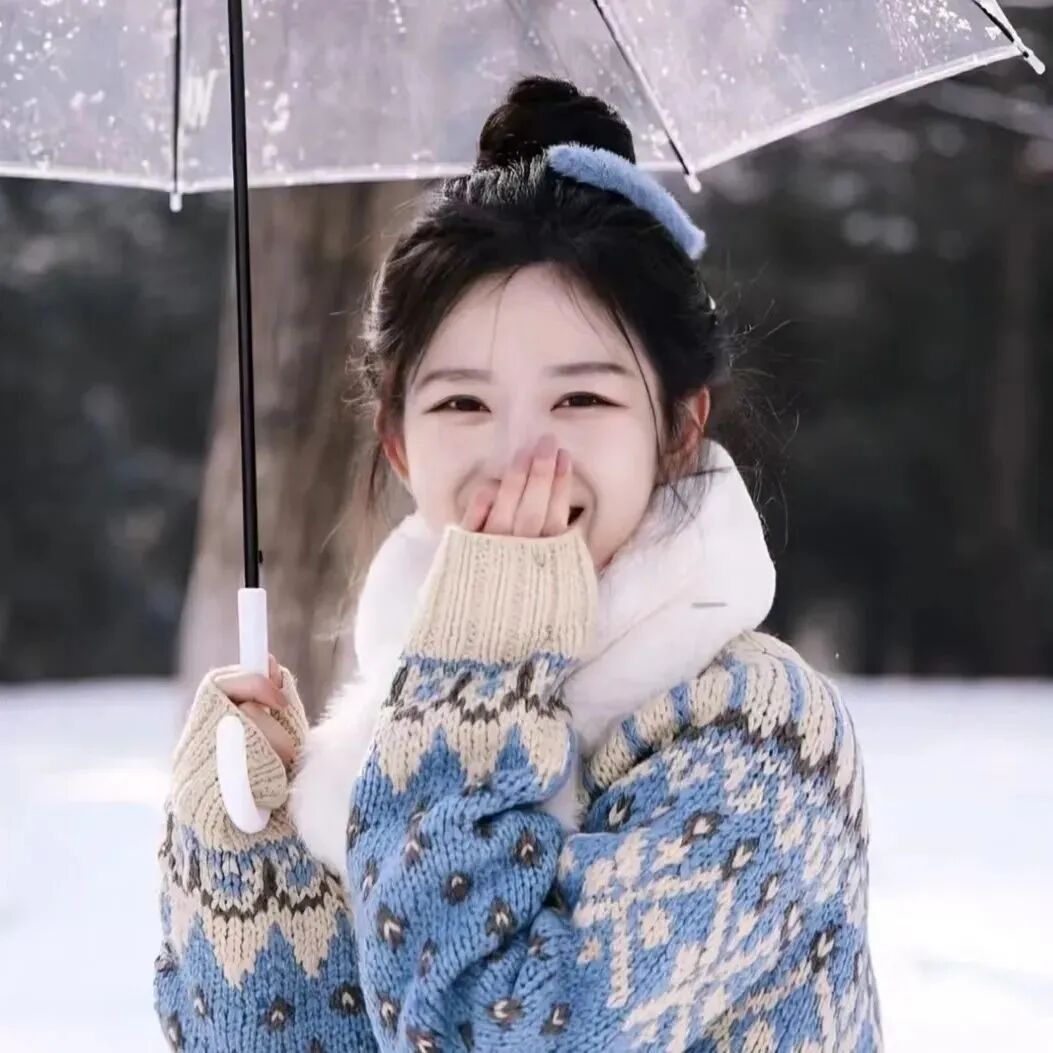 女生头像 女头 女生 氛围感 氛围感头像 雪