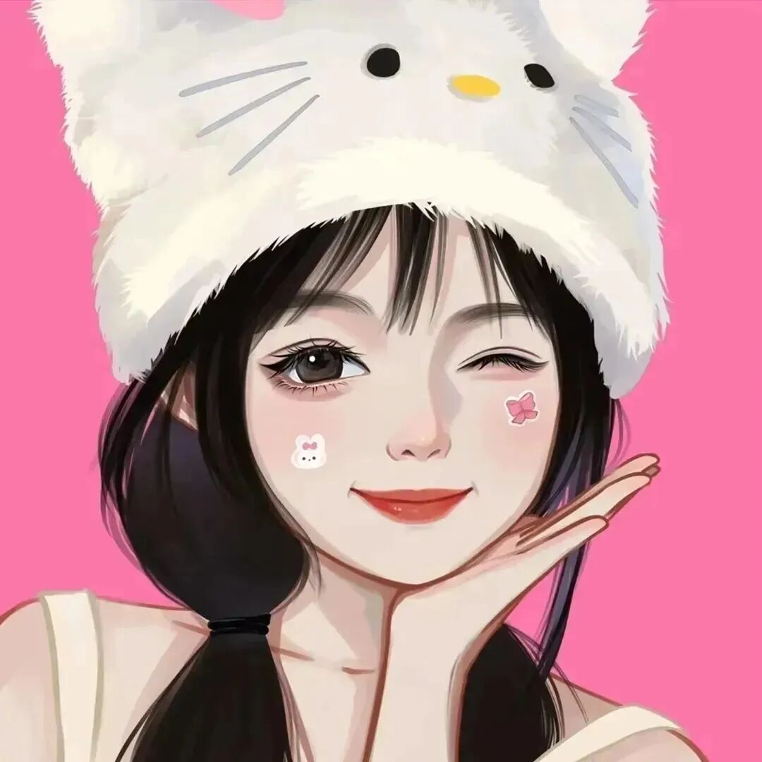 动漫头像  动漫女 动漫女头  动漫头像女 手绘头像 手绘 可爱 可爱头像