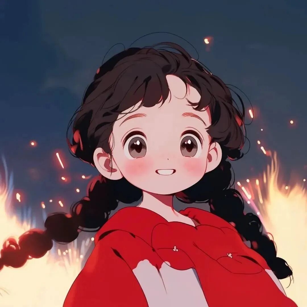 xinnianshuanglove2024新年动漫情侣头像