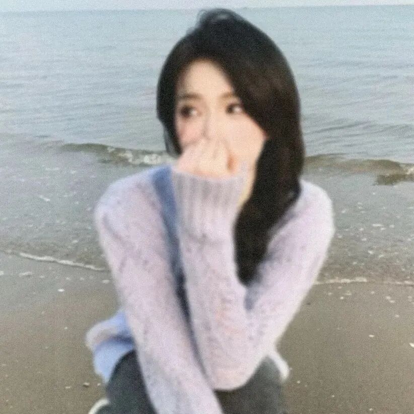 温柔海边女生头像