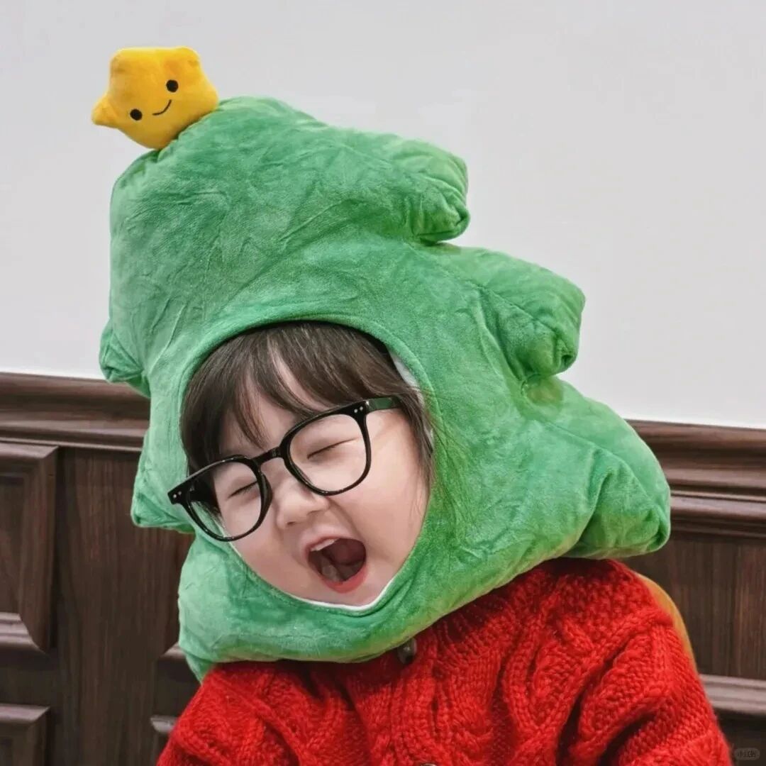 圣诞节小女孩萌娃头像