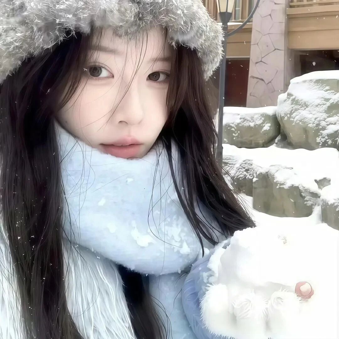 冬天小众女生头像