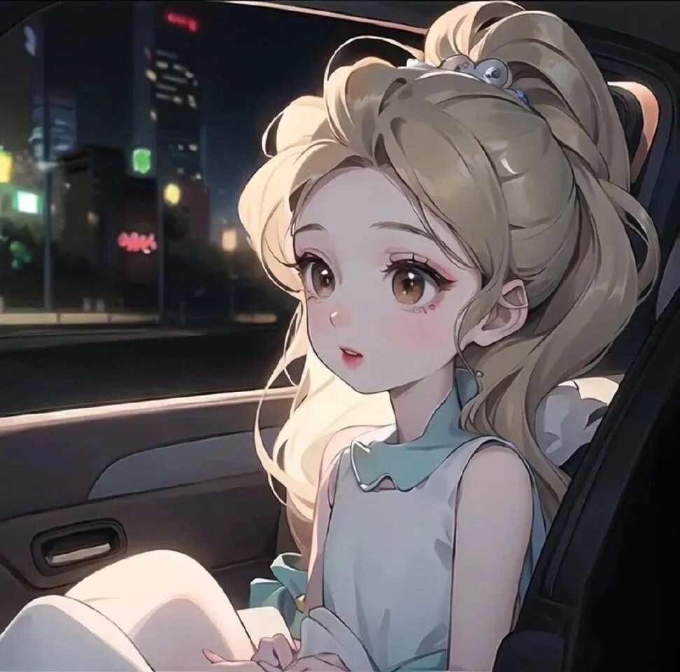 呆萌动漫头像女