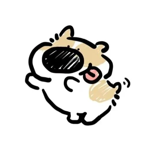 可爱狗狗卡通头像