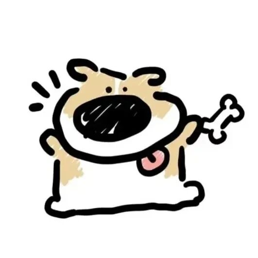 可爱狗狗卡通头像