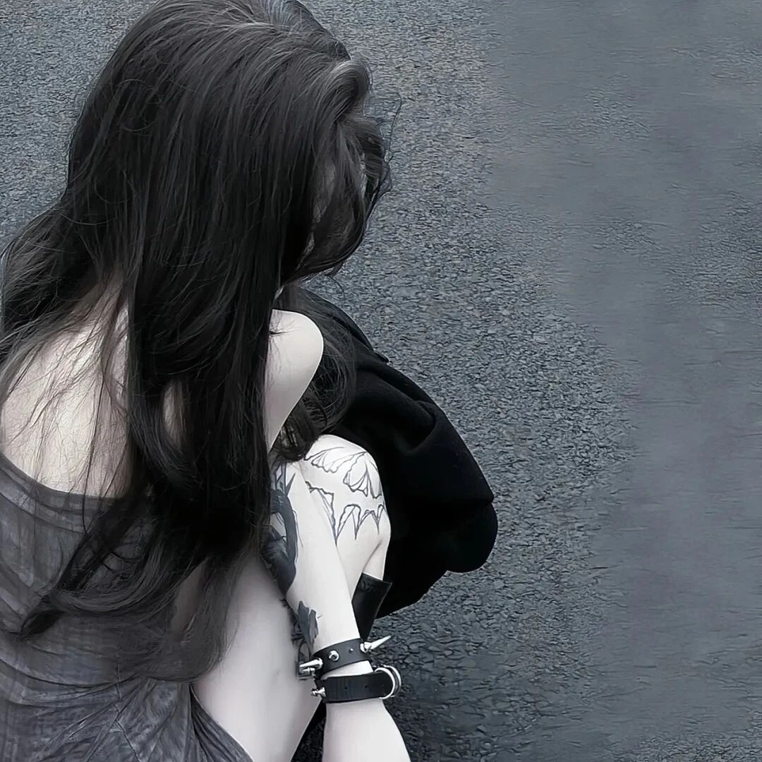 纯欲不露脸女生头像