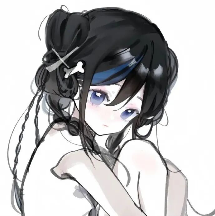 呆萌动漫头像女