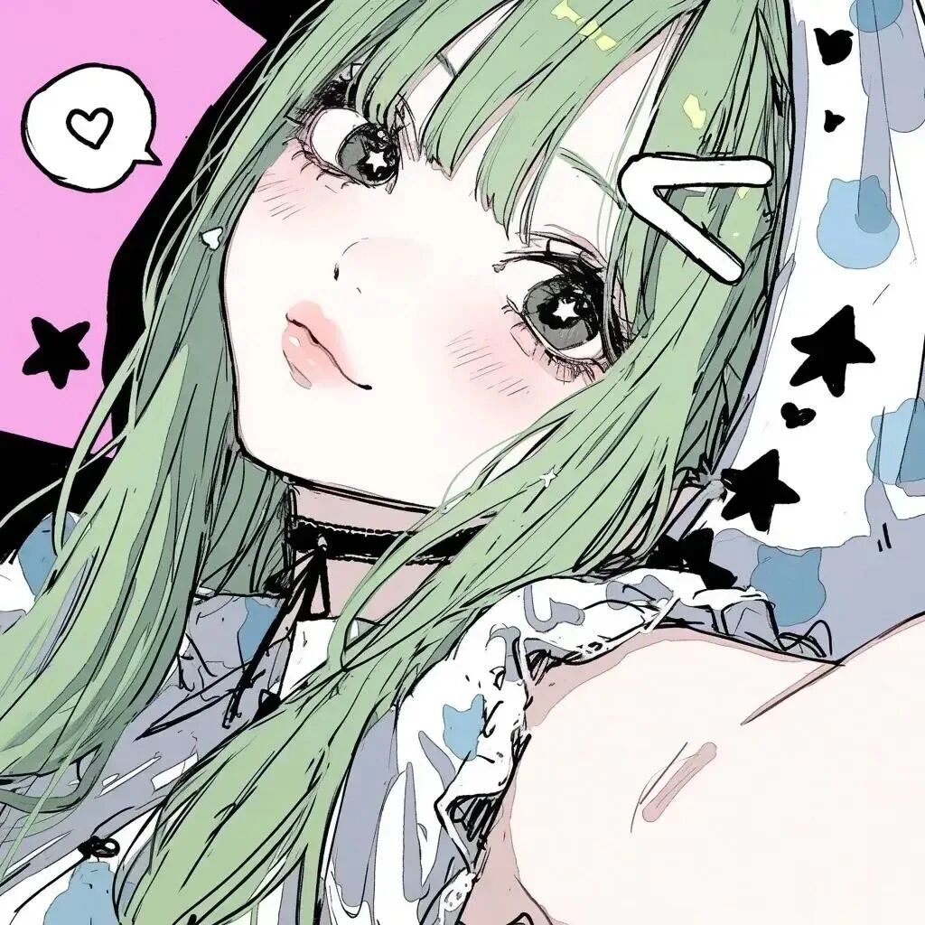古早感动漫头像女