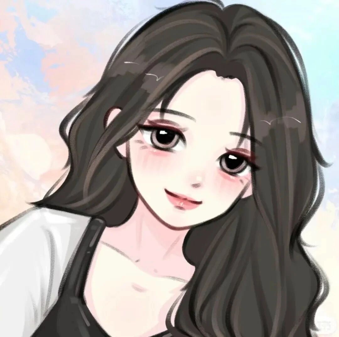 甜妹手绘动漫头像女