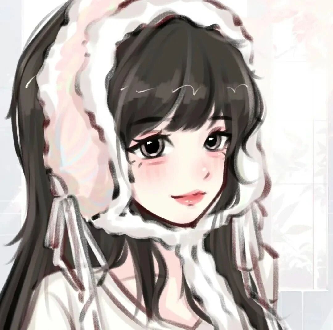 甜妹手绘动漫头像女
